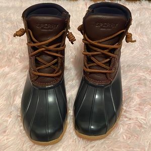 Sperry “duck boots”